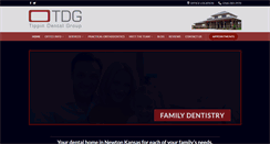 Desktop Screenshot of dentistry-kansas.com
